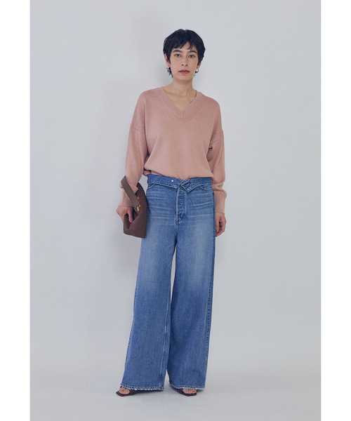 upperhights（アッパーハイツ）の「＜upper hights / アッパーハイツ＞“THE LIAM BELT”デニムパンツ（その他パンツ・レディース・ブルー系その他4・25/24/23/22）」の4枚目の写真