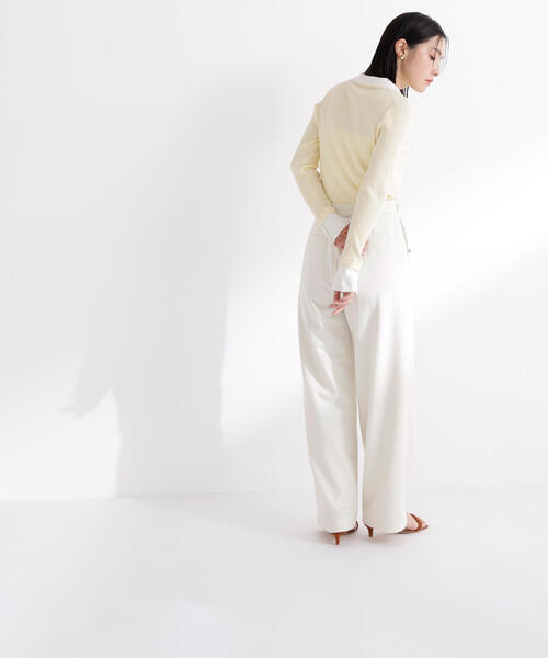 NATURAL BEAUTY BASIC(ナチュラルビューティーベーシック)の「◇マリンパンツ(その他パンツ・レディース・ネイビー/ブラウン/オフホワイト・MEDIUM/P/S)」の15枚目の写真