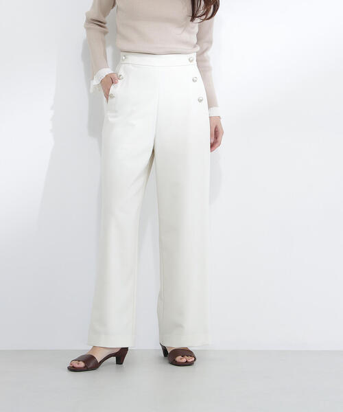 NATURAL BEAUTY BASIC(ナチュラルビューティーベーシック)の「◇マリンパンツ(その他パンツ・レディース・ネイビー/ブラウン/オフホワイト・MEDIUM/P/S)」の17枚目の写真