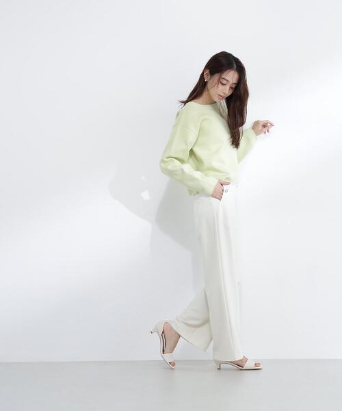 NATURAL BEAUTY BASIC（ナチュラルビューティーベーシック）の「◇マリンパンツ（その他パンツ・レディース・ネイビー/ブラウン/オフホワイト・MEDIUM/P/S）」の17枚目の写真