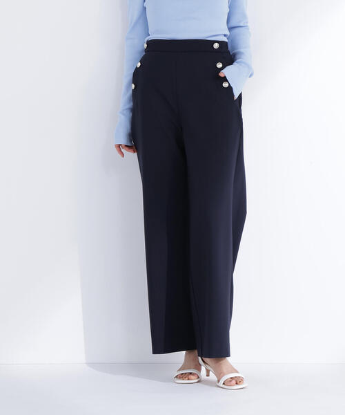 NATURAL BEAUTY BASIC(ナチュラルビューティーベーシック)の「◇マリンパンツ(その他パンツ・レディース・ネイビー/ブラウン/オフホワイト・MEDIUM/P/S)」の9枚目の写真