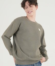 THE-ABON（エイボン）の「ムース高密度ハチラウンドニット（ニット/セーター）」