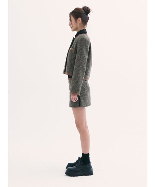 BABLETWO(ビーエイブルトゥー)の「Leona tweed skirt BROWN(スカート・レディース・その他・ONE SIZE)」の7枚目の写真