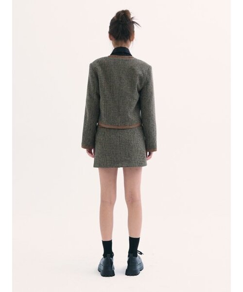 BABLETWO(ビーエイブルトゥー)の「Leona tweed skirt BROWN(スカート・レディース・その他・ONE SIZE)」の8枚目の写真