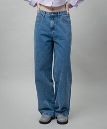 GOLDPERCENT（ゴールドパーセント）の「[ウィメンズ] ウィンター起毛ソフトウォッシングスラブデニムパンツ (ライトブルー)（デニムパンツ）」