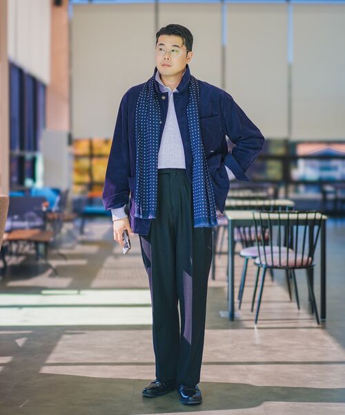 BELLIEF(ベリーフ)の「Essential Wool Flannel adjust relaxed Trouser (Black)(スラックス・メンズ・その他・M)」の2枚目の写真