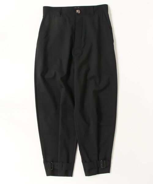 Vivienne Westwood MAN(ヴィヴィアンウエストウッドマン)の「ウールヘムベルトサムライトラウザー(その他パンツ・メンズ・ブラック・L/S)」の1枚目の写真