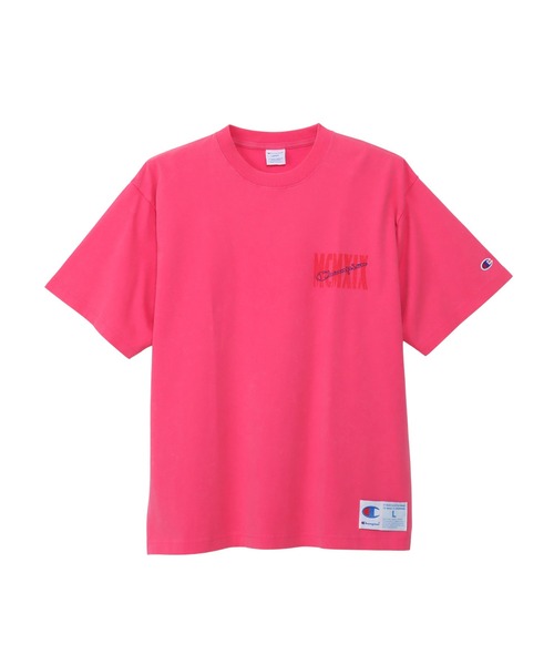 Champion(チャンピオン)の「【Champion/チャンピオン】メンズ アクションスタイル ショートスリーブTシャツ(Tシャツ/カットソー・メンズ・アクア/ピンク系その他2/ネイビー/ブラック・X-LARGE/LARGE/MEDIUM)」の4枚目の写真