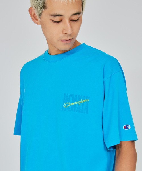 Champion(チャンピオン)の「【Champion/チャンピオン】メンズ アクションスタイル ショートスリーブTシャツ(Tシャツ/カットソー・メンズ・アクア/ピンク系その他2/ネイビー/ブラック・X-LARGE/LARGE/MEDIUM)」の22枚目の写真