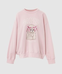 GANNI（ガニー）の「Isoli crewneck Printed Puddle（スウェット）」