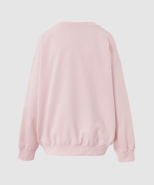 GANNI(ガニー)の「Isoli crewneck Printed Puddle(スウェット・レディース・ピンク系その他・M/S/XS)」の2枚目の写真