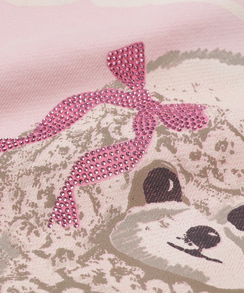 GANNI(ガニー)の「Isoli crewneck Printed Puddle(スウェット・レディース・ピンク系その他・M/S/XS)」の4枚目の写真