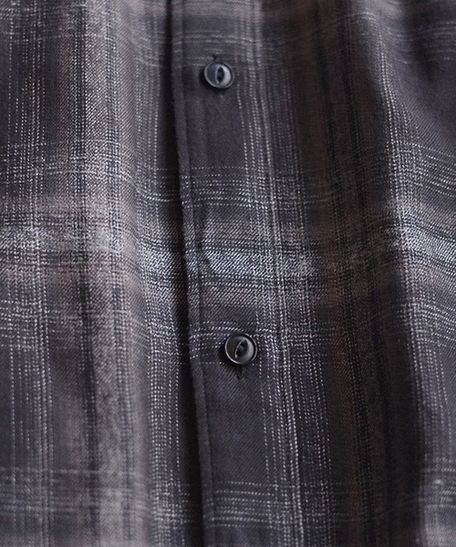 LIDNM（リドム）の「RAYON OMBRE WESTERN SHIRT（シャツ/ブラウス・メンズ・ブラウン系その他・SMALL/MEDIUM/LARGE）」の15枚目の写真