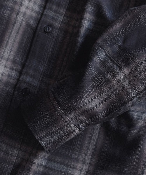 LIDNM（リドム）の「RAYON OMBRE WESTERN SHIRT（シャツ/ブラウス・メンズ・ブラウン系その他・SMALL/MEDIUM/LARGE）」の17枚目の写真