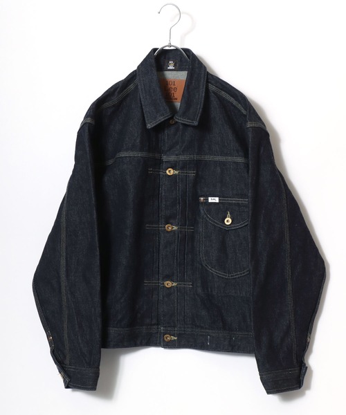Lee（リー）の「2026SS Lee/リー 101周年記念特別モデル 101-J COWBOY JACKET カウボーイデニムジャケット 101thANNIVERSARY  日本製（デニムジャケット・メンズ・ワンウォッシュ・M/L/XL）」の2枚目の写真