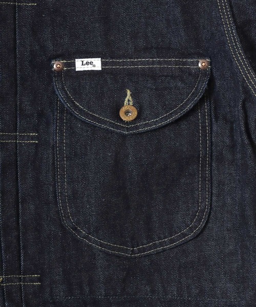 Lee（リー）の「2026SS Lee/リー 101周年記念特別モデル 101-J COWBOY JACKET カウボーイデニムジャケット 101thANNIVERSARY  日本製（デニムジャケット・メンズ・ワンウォッシュ・M/L/XL）」の7枚目の写真