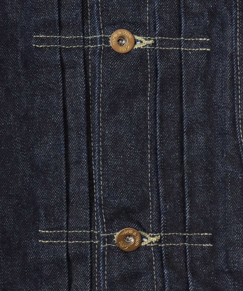 Lee（リー）の「2026SS Lee/リー 101周年記念特別モデル 101-J COWBOY JACKET カウボーイデニムジャケット 101thANNIVERSARY  日本製（デニムジャケット・メンズ・ワンウォッシュ・M/L/XL）」の9枚目の写真