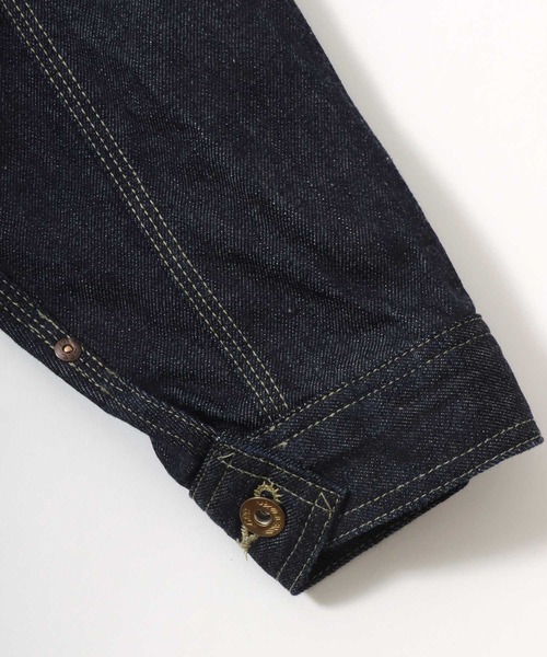 Lee（リー）の「2026SS Lee/リー 101周年記念特別モデル 101-J COWBOY JACKET カウボーイデニムジャケット 101thANNIVERSARY  日本製（デニムジャケット・メンズ・ワンウォッシュ・M/L/XL）」の12枚目の写真