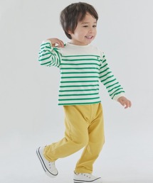 moimoln（モイモルン）の「【セットアップ】カラーボーダー長袖Tシャツ&パンツ（セットアップ）」