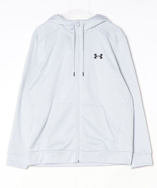 UNDER ARMOUR(アンダーアーマー)の「UAアーマーフリース フルジップ フーディー(トレーニング/メンズ)(スウェット・メンズ・グレー・2XL/XL)」の1枚目の写真