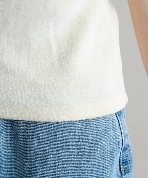 DISCOAT（ディスコート）の「【SS先行予約】パイルリングドットパイピングアンサンブル（アンサンブル・レディース・グレー/アイボリー/ブラック・FREE）」の7枚目の写真