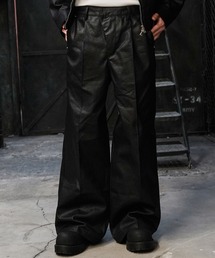 LANDNESS | 【LANDNESS/ランドネス】COATED DENIM WIDE PANTS/コーティッドデニム ワイドパンツ(デニムパンツ)