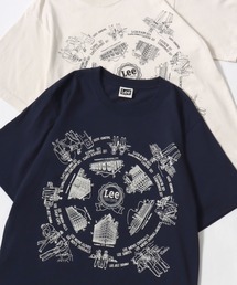 Lee（リー）の「Lee/リー BANDANA SS TEE/オーバーサイズ バンダナプリント ロゴ ワンポイント 半袖Tシャツ/レディース メンズ（Tシャツ/カットソー）」