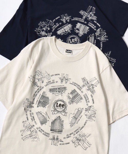 Lee BANDANA SS TEE — оверсайз футболка с логотипом и банданой (полувер)
