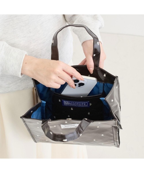 ROOTOTE(ルートート)の「ルートート / EU. スクエア.ラミネートーV(トートバッグ・レディース・その他1/その他3/その他2・FREE)」の5枚目の写真