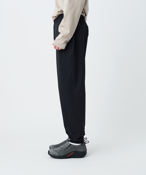 Snow Peak(スノーピーク)の「Snow Peak / Tricot Slim Pants トリコットスリムパンツ(スラックス・メンズ・ブラック/杢グレー・S/M/L/XL)」の4枚目の写真