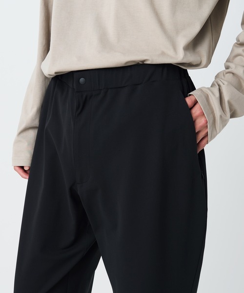 Snow Peak(スノーピーク)の「Snow Peak / Tricot Slim Pants トリコットスリムパンツ(スラックス・メンズ・ブラック/杢グレー・S/M/L/XL)」の6枚目の写真