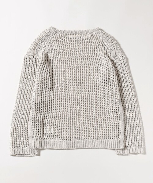 Demi-Luxe BEAMS(デミルクス ビームス)の「3ゲージ コットン メッシュ プルオーバー(ニット/セーター・レディース・ホワイト系その他6/ライトブラウン・ONE SIZE)」の18枚目の写真