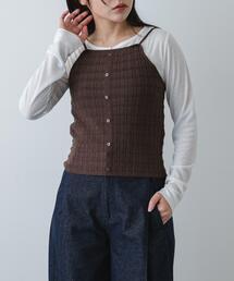 SENSE OF PLACE by URBAN RESEARCH | 『洗濯可』ホルターネックボタンビスチェ(その他トップス)