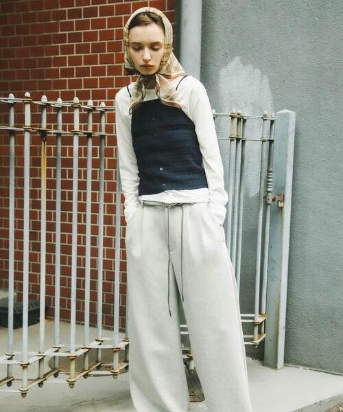 SENSE OF PLACE by URBAN RESEARCH（センスオブプレイスバイアーバンリサーチ）の「『洗濯可』ホルターネックボタンビスチェ（その他トップス・レディース・アイボリー/ネイビー/ブラウン・ONE）」の14枚目の写真