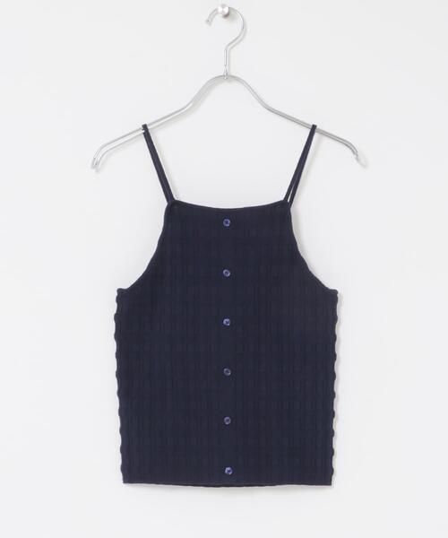 SENSE OF PLACE by URBAN RESEARCH（センスオブプレイスバイアーバンリサーチ）の「『洗濯可』ホルターネックボタンビスチェ（その他トップス・レディース・アイボリー/ネイビー/ブラウン・ONE）」の19枚目の写真