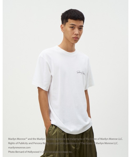 DISCOVERED(ディスカバード)の「MARILYN MONROE TEE (MAGAZINE)(Tシャツ/カットソー・メンズ・ホワイト/ブラック・LARGE/SMALL)」の3枚目の写真
