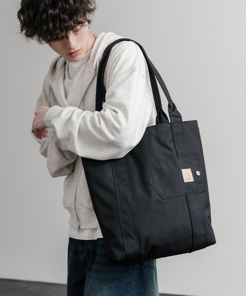 Carhartt（カーハート）の「Carhartt カーハート バーティカルオープン縦型トートバッグ（トートバッグ・メンズ・ブラック/ブラウン・FREE）」の17枚目の写真