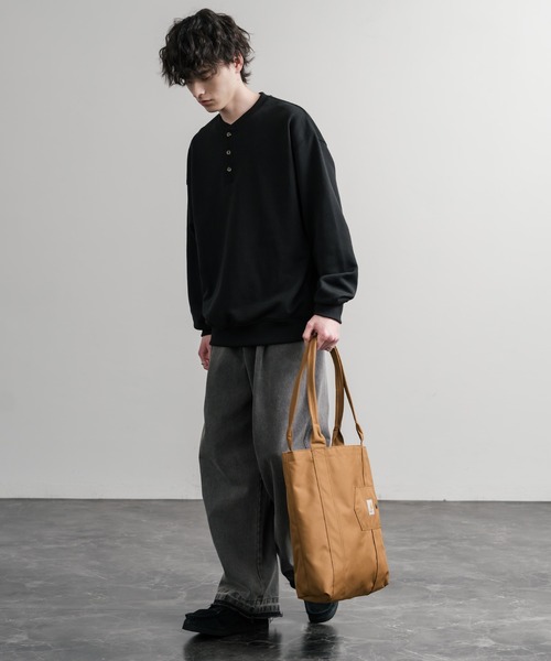 Carhartt（カーハート）の「Carhartt カーハート バーティカルオープン縦型トートバッグ（トートバッグ・メンズ・ブラック/ブラウン・FREE）」の20枚目の写真