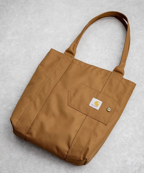 Carhartt（カーハート）の「Carhartt カーハート バーティカルオープン縦型トートバッグ（トートバッグ・メンズ・ブラック/ブラウン・FREE）」の4枚目の写真