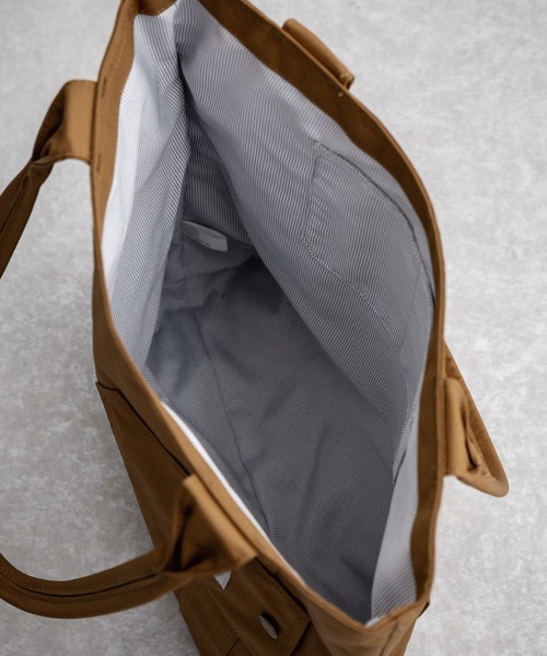 Carhartt（カーハート）の「Carhartt カーハート バーティカルオープン縦型トートバッグ（トートバッグ・メンズ・ブラック/ブラウン・FREE）」の8枚目の写真