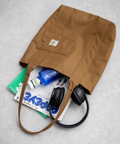 Carhartt（カーハート）の「Carhartt カーハート バーティカルオープン縦型トートバッグ（トートバッグ・メンズ・ブラック/ブラウン・FREE）」の10枚目の写真
