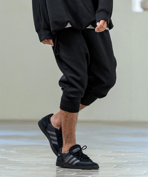 Magine(マージン)の「mp14657- TR Stretch Easy Rib Hem Cropped Tapered Pants クロップドテーパードパンツ(MGN-261-017)(その他パンツ・メンズ・チャコールグレー/ミックスグレー/ブラック・48/46/44)」の4枚目の写真