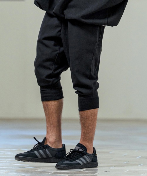 Magine(マージン)の「mp14657- TR Stretch Easy Rib Hem Cropped Tapered Pants クロップドテーパードパンツ(MGN-261-017)(その他パンツ・メンズ・チャコールグレー/ミックスグレー/ブラック・48/46/44)」の5枚目の写真