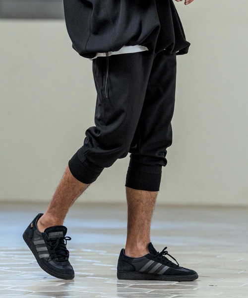 Magine(マージン)の「mp14657- TR Stretch Easy Rib Hem Cropped Tapered Pants クロップドテーパードパンツ(MGN-261-017)(その他パンツ・メンズ・チャコールグレー/ミックスグレー/ブラック・48/46/44)」の6枚目の写真