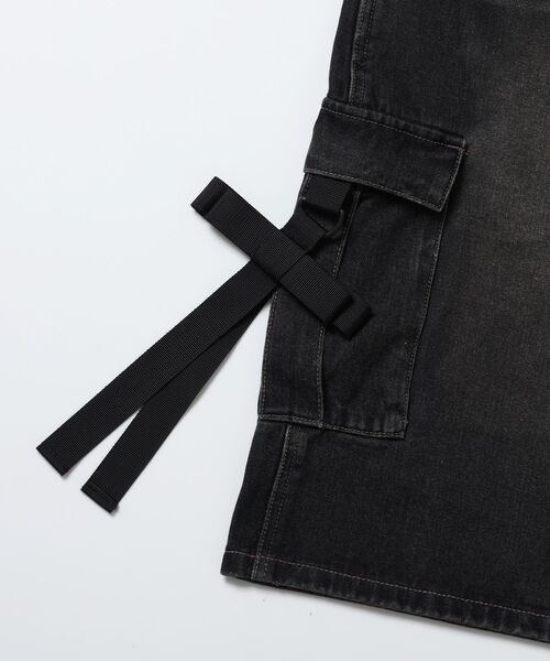 SEQUENZ(シークエンズ)の「※WEB限定 / リボンディテール / レディースリボンデニムショートパンツ / sqnz ribbon denim shorts(その他パンツ・レディース・サックスブルー/ブラック/その他1・LARGE/MEDIUM/SMALL)」の22枚目の写真