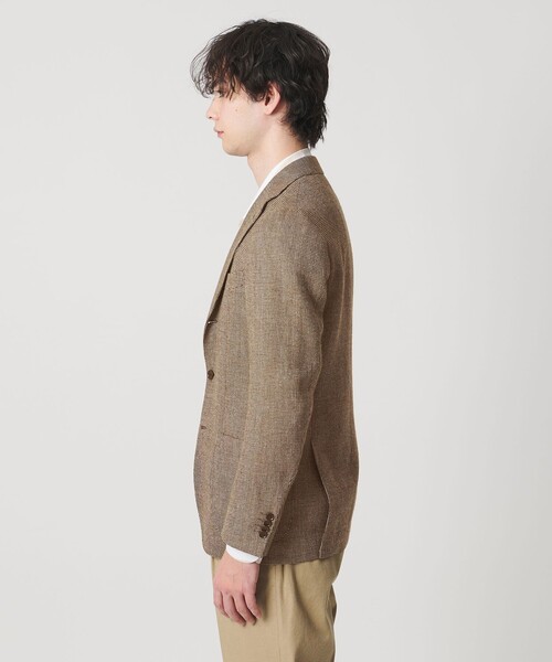 UNITED ARROWS(ユナイテッドアローズ)の「ピンヘッド シングル 3ボタン テーラードジャケット C-MODEL(テーラードジャケット・メンズ・ブラウン系・48/46/50/44)」の4枚目の写真