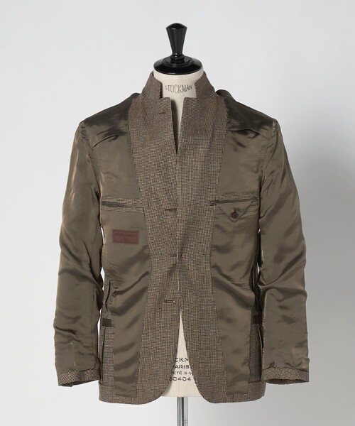UNITED ARROWS(ユナイテッドアローズ)の「ピンヘッド シングル 3ボタン テーラードジャケット C-MODEL(テーラードジャケット・メンズ・ブラウン系・48/46/50/44)」の16枚目の写真