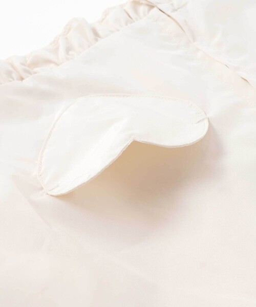 SLAP SLIP（スラップスリップ）の「リボン刺しゅう裾フレアタフタブルゾン(90~130cm)（ブルゾン・キッズ・パープル/オフホワイト・130cm/110cm/90cm/100cm/120cm）」の8枚目の写真