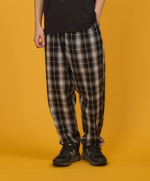 BURLAP OUTFITTER 【バーラップアウトフィッター】 - SEERSUCKER PLAID TRACK PANT