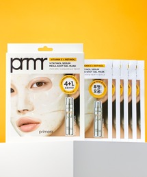 primera（プリメラ）の「ビタチノールセラム メガショット ゲルマスク 4+1企画セット（パック/フェイスマスク）」